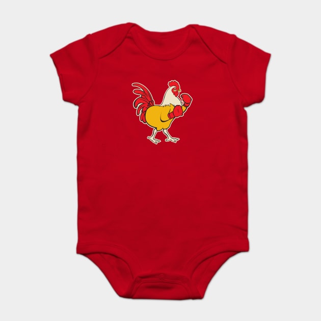 CluckFight Baby Bodysuit by stayfrostybro